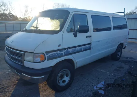 1995 Dodge Ram Wagon B2500 z USA, uszkodzony, nr VIN 2B4HB25Y2SK568370